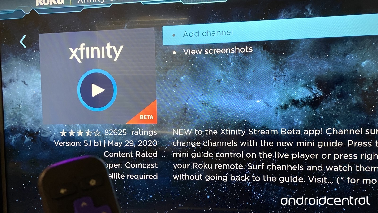 xfinity tv player app for mac